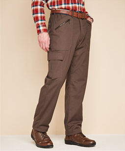 Fleece Lined Actions Trousers - MT210